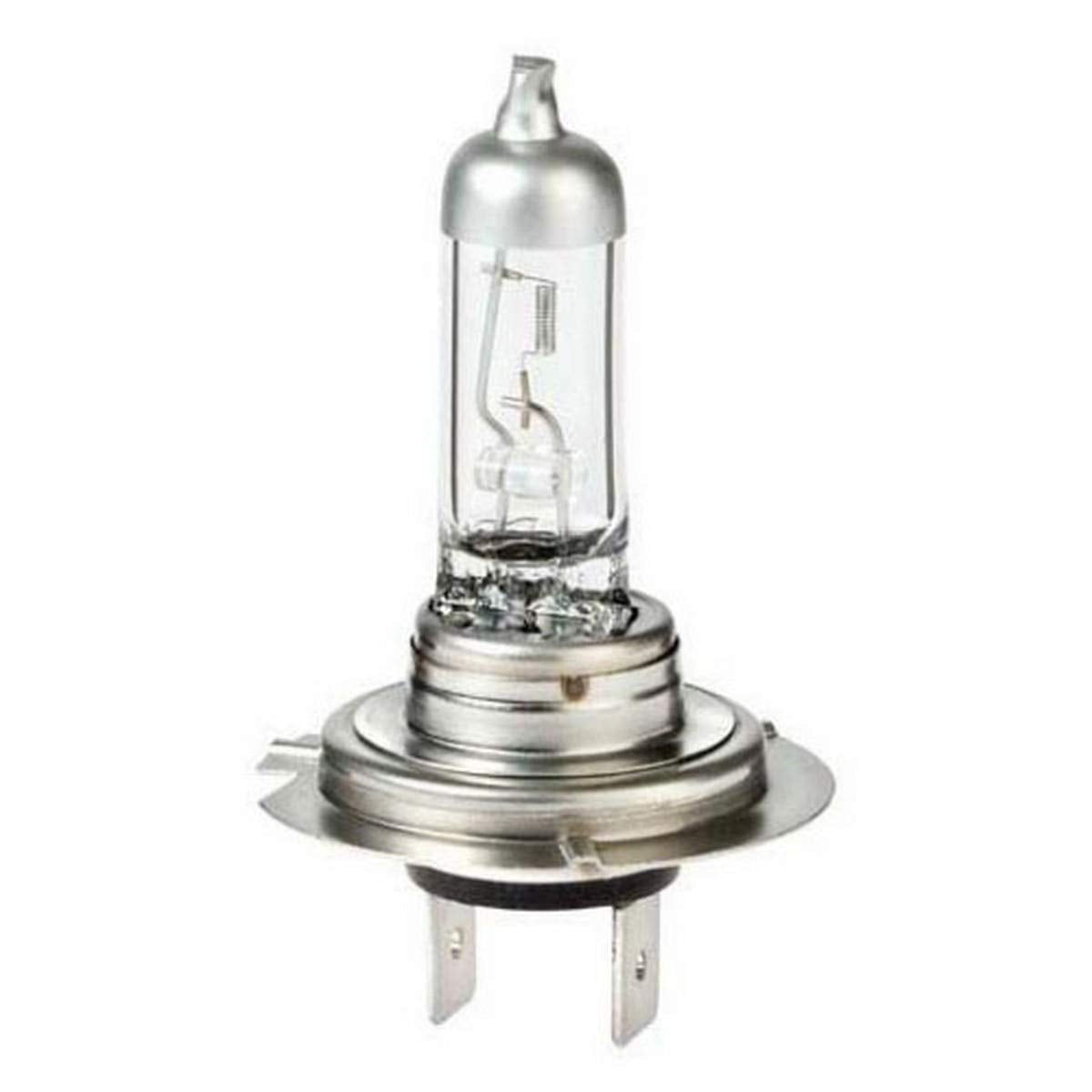 HELLA H4 Halogen Bulb 12V 60/55W - Model 78155, Pack of 2, Aluminum