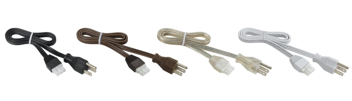 Cal Lighting UC-789-WR/PG-BN Transitional Wire w/Plug from Uc Series Accessories Collection in Bronze/Dark Finish, 17.80 inches