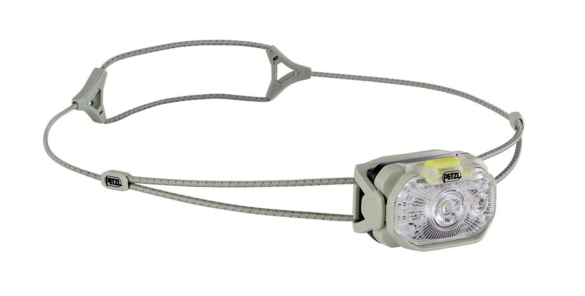 PETZL Swift LT Headlamp - Ultralight & Rechargeable 380 Lumen Headlamp - Desert Green