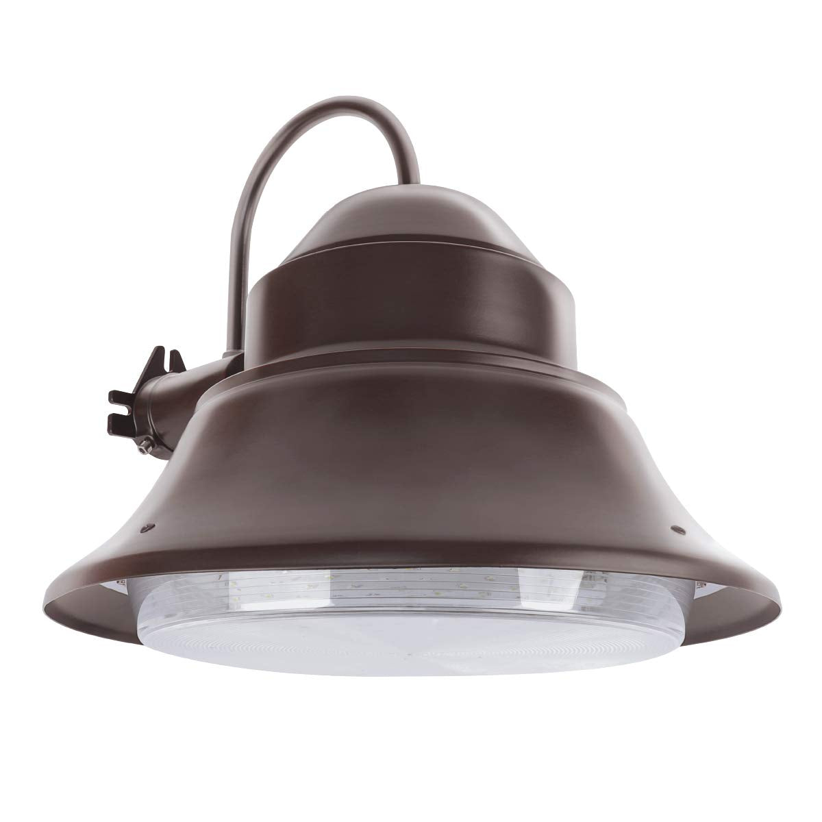 Feit Electric LED Yard Light 350W Equivalent 50W 3500 Lumen Dusk to Dawn Outdoor Light 5000K Daylight Wall/Post Bronze Model 73700