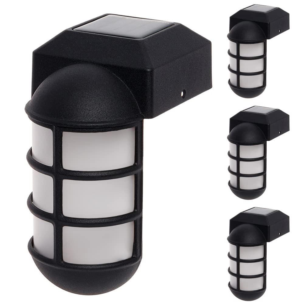 GreenLighting Marina Solar Post Cap Lights Fits 4x4 Nominal Wood Outdoor Solar Powered Post Cap Light, Fence Post, Landscaping, 