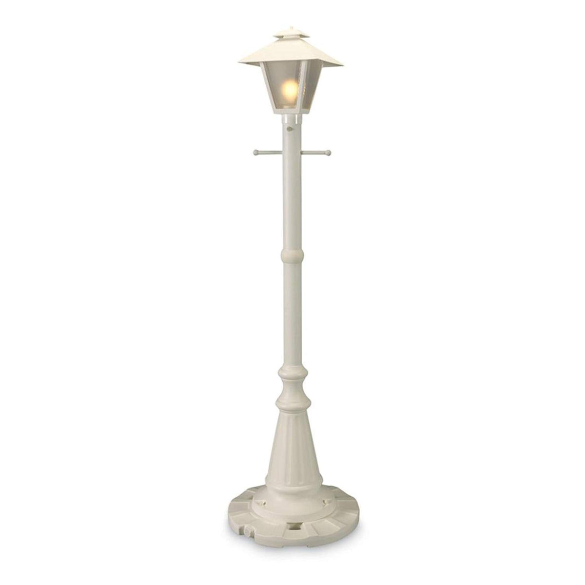Patio Living Concepts Cape Cod White Outdoor Plug-In Post Lantern For Patio Lighting