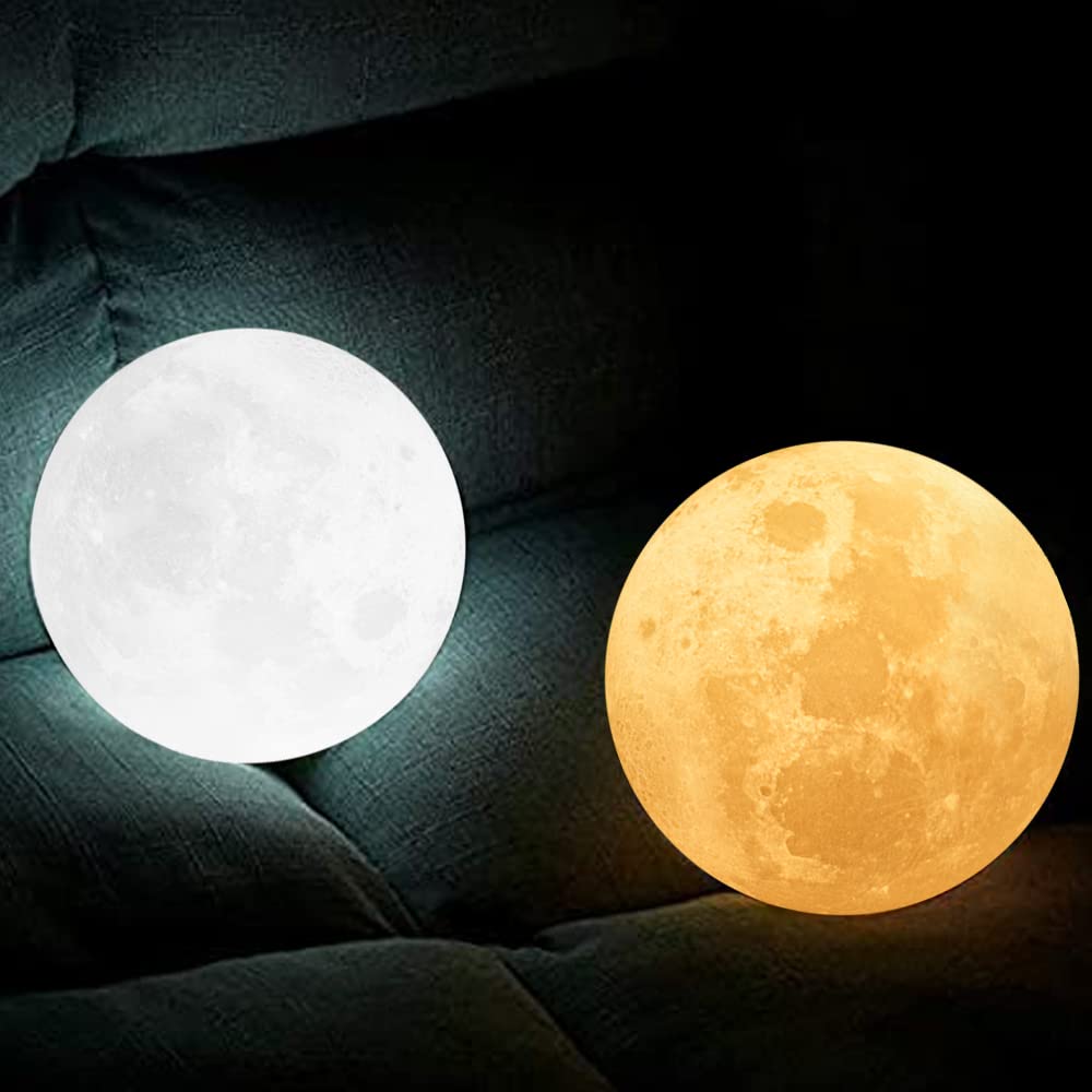 K KENON 3D Moon Lamp Personalized Gift for Wife, 5.9 Inch, PLA Material, For Wife-01, Model B07L4Q6MD8