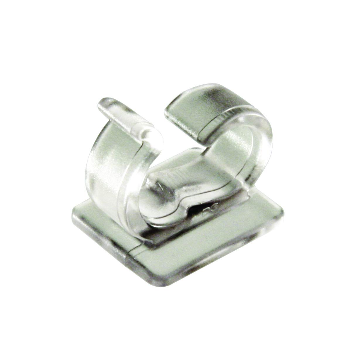 Adams Mini Light Adhesive Clips, Clear - Commercial Christmas Hardware, One Size, Plastic