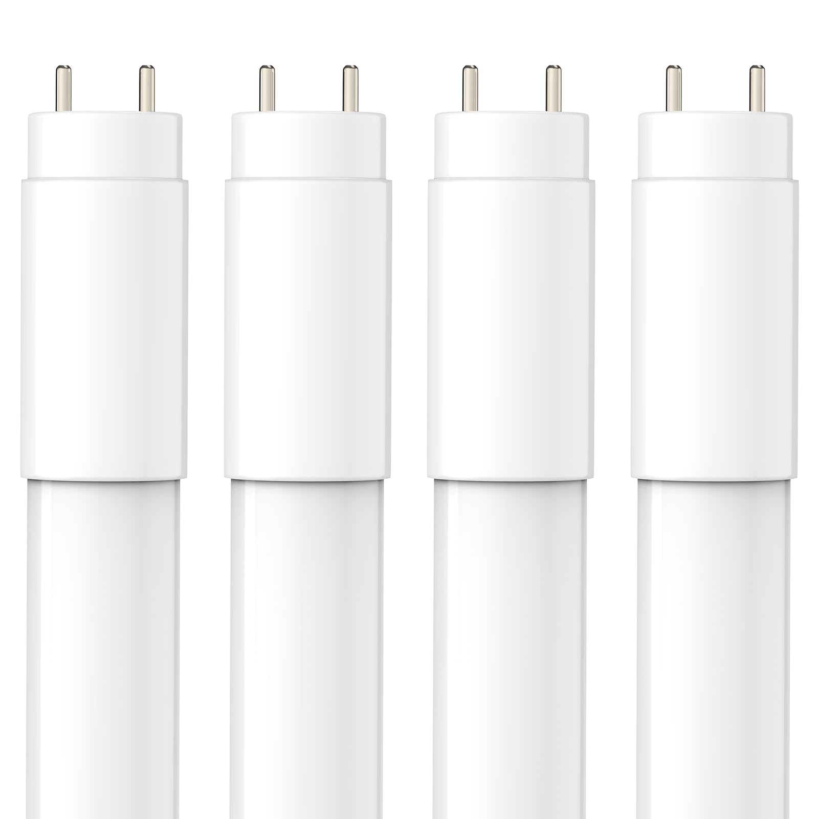 Jesled 50 Pack T8 Led Tube Lights 4Ft, Fluorescent Replacement, 48 Inch, 14W, 2450Lm, 5000K Daylight, Single Or Double End Power