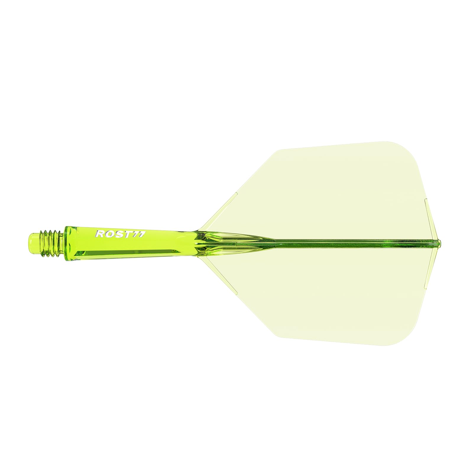 CUESOUL ROST 77 Dart Shaft and Flight, Big Wing Shape, M-28mm, Mixed Color with BBG