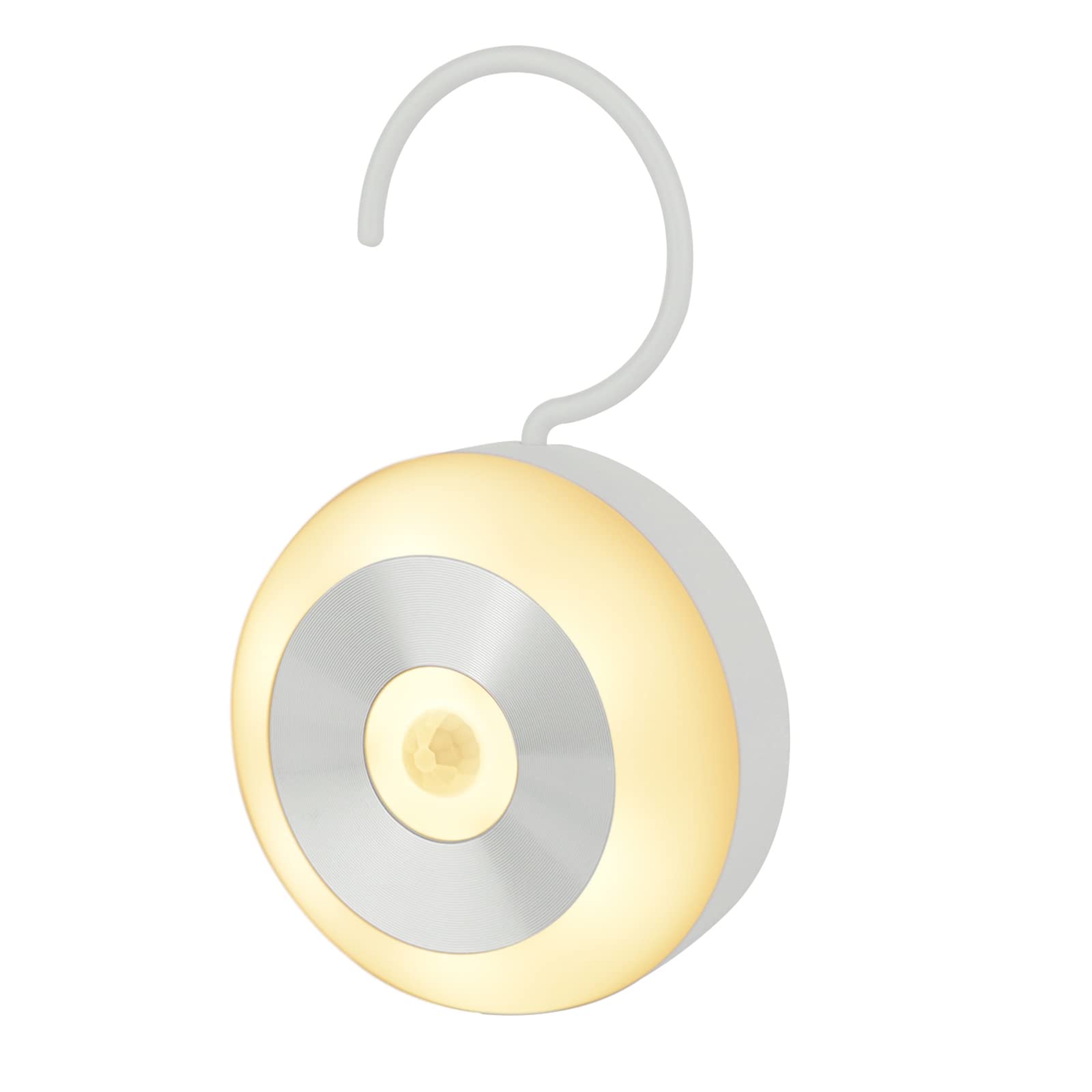 Iwinna Led Motion Sensor Night Light - Smart Warm White Light For Kids & Stairs, 1 Pack