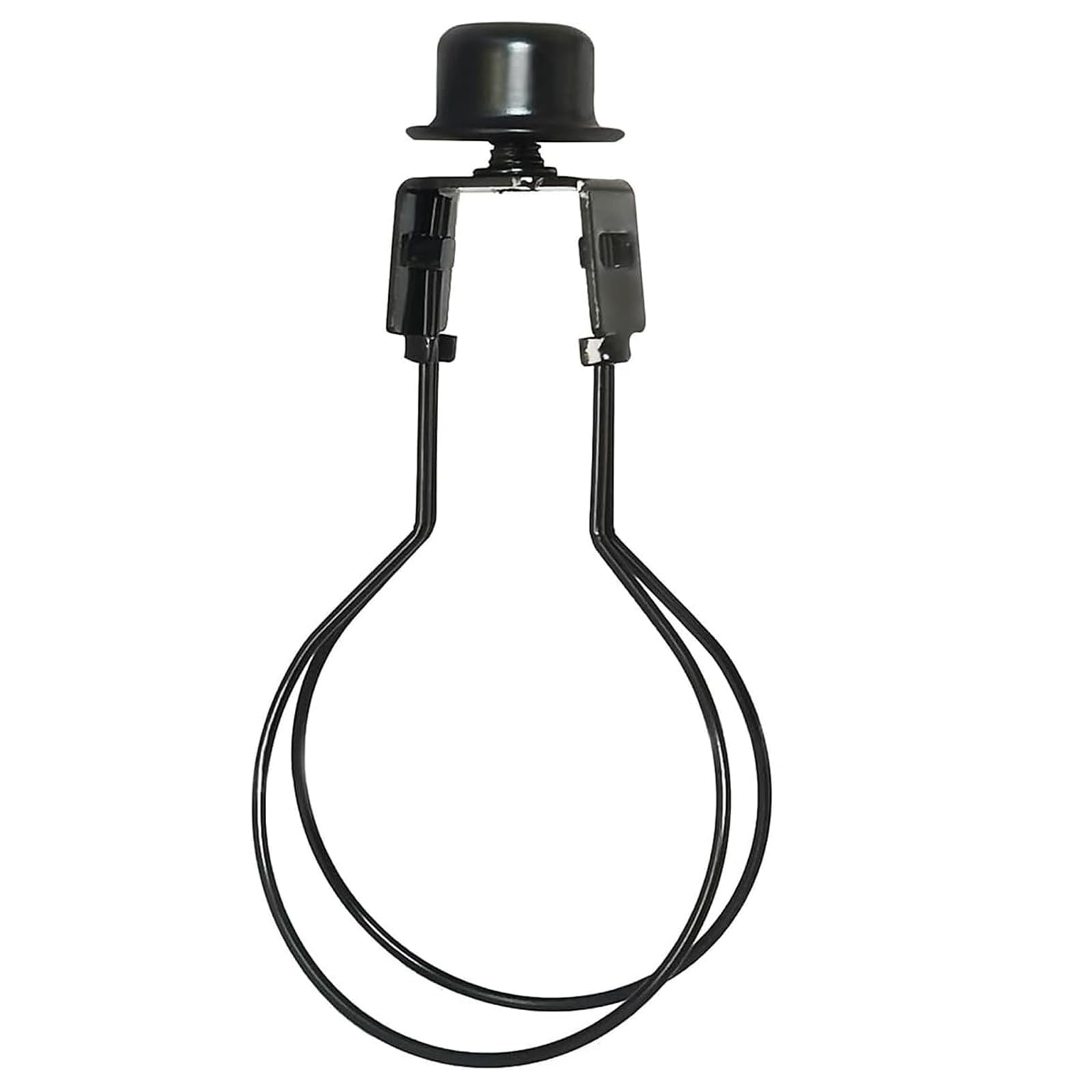 Ma&J Lamp Shade Bulb Clip Adapter, Clip On Lamp Shade Adapter Includes Finial And Lampshade Levellers,Spring Clip For Light Bulb