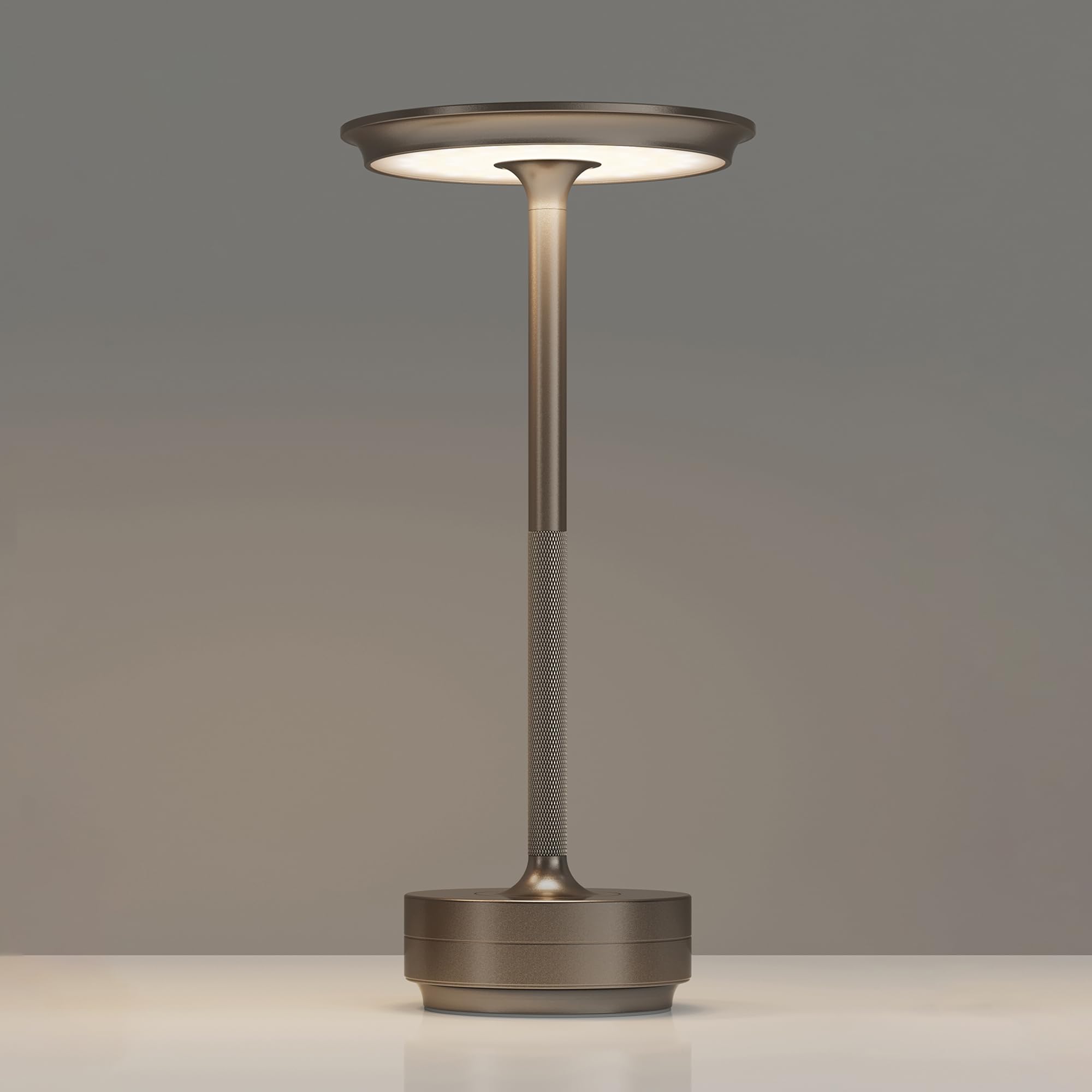 TBBGA Rechargeable Table Lamp, 5000mAh, Stepless Dimming, LED, Aluminum, Light Cafe, Model T106C