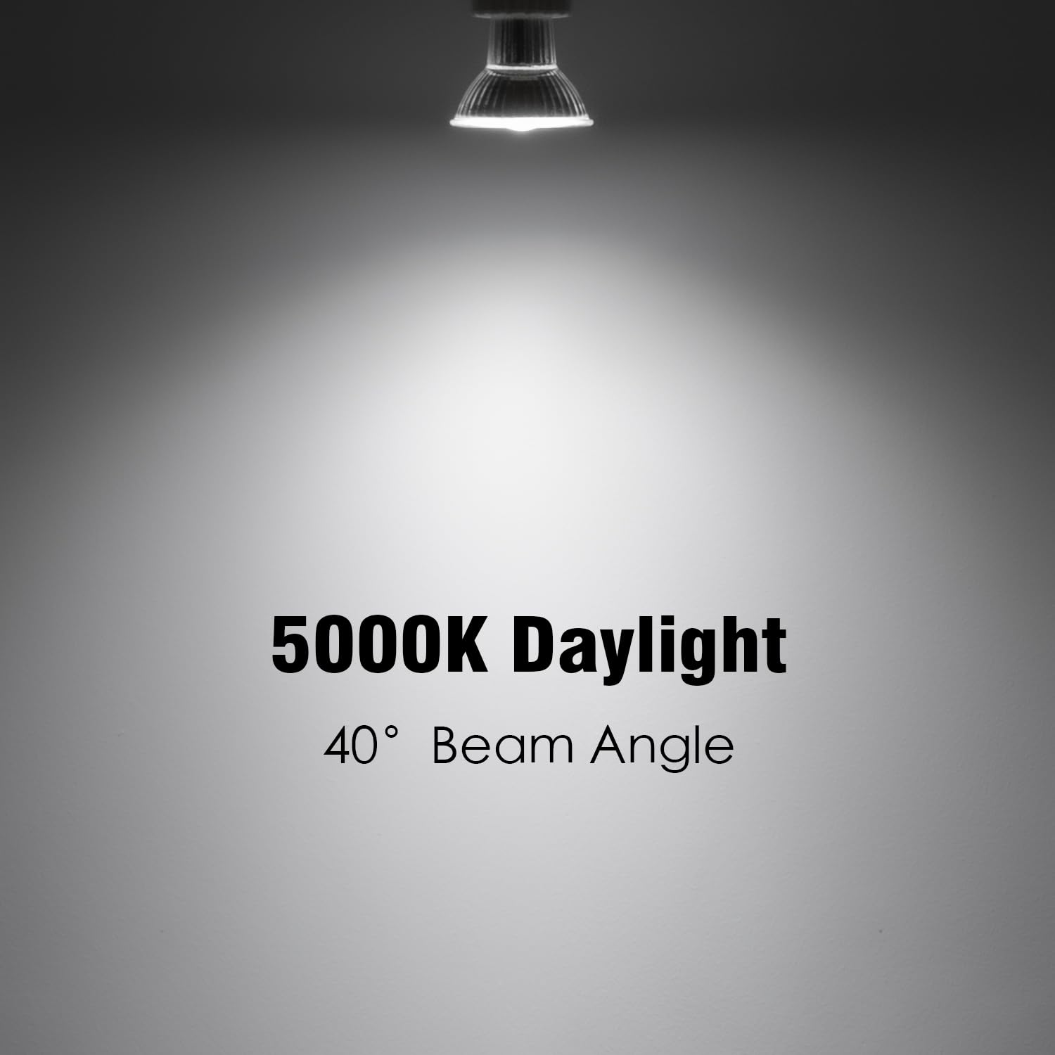 Maelsrlg GU10 LED Bulb Dimmable 4W 350LM, 35W Equivalent, 90 CRI, Daylight 5000K, MR16 Base,