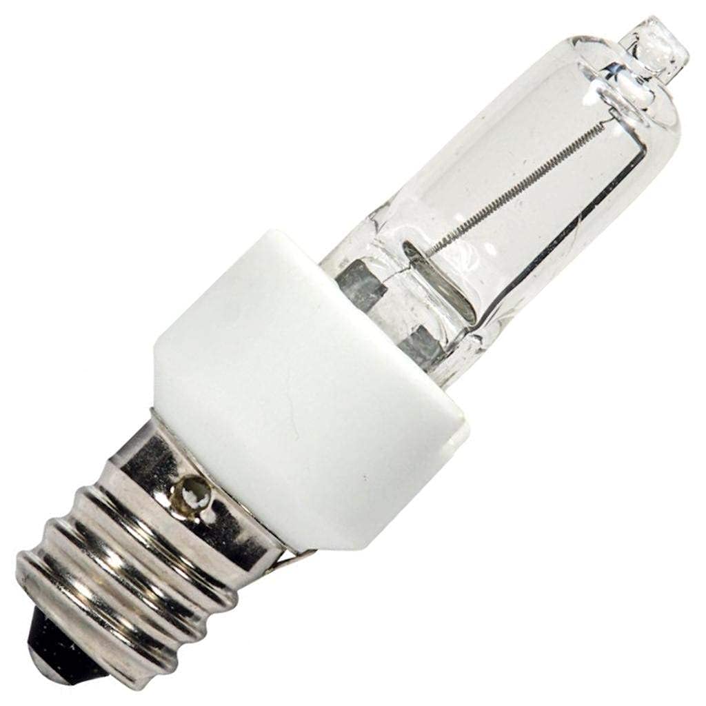 Satco S4482 Candelabra Bulb In Light Finish, 2.44 Inches, Clear