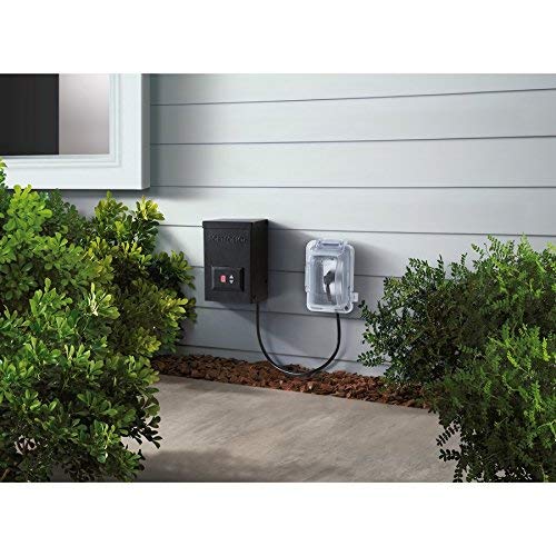 Portfolio 60W 12V Landscape Lighting Transformer With Digital Timer & Dusk-To-Dawn Sensor
