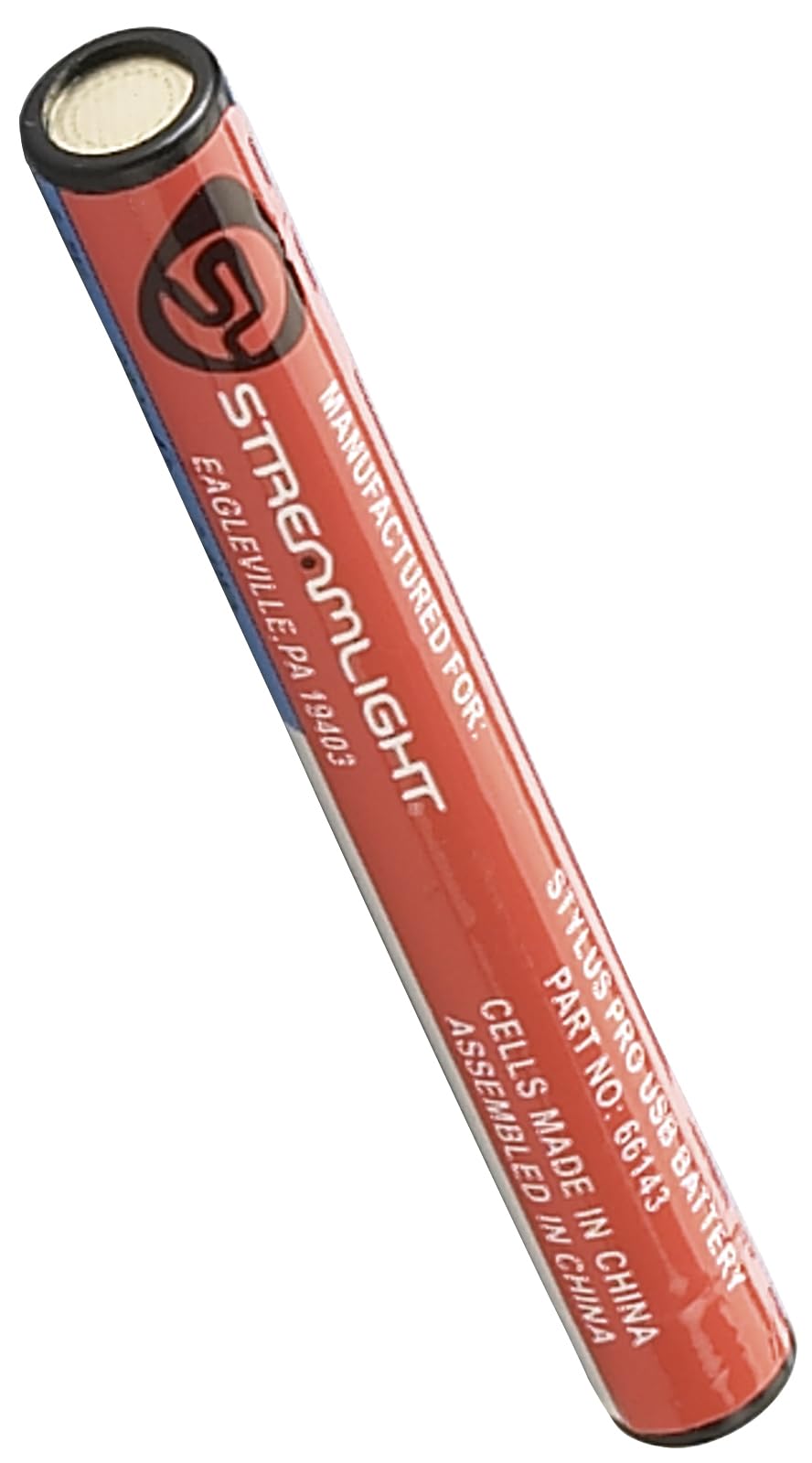 Streamlight Stylus Pro USB Lithium Ion Battery, Model 66143, One Size, Black, Plastic Material