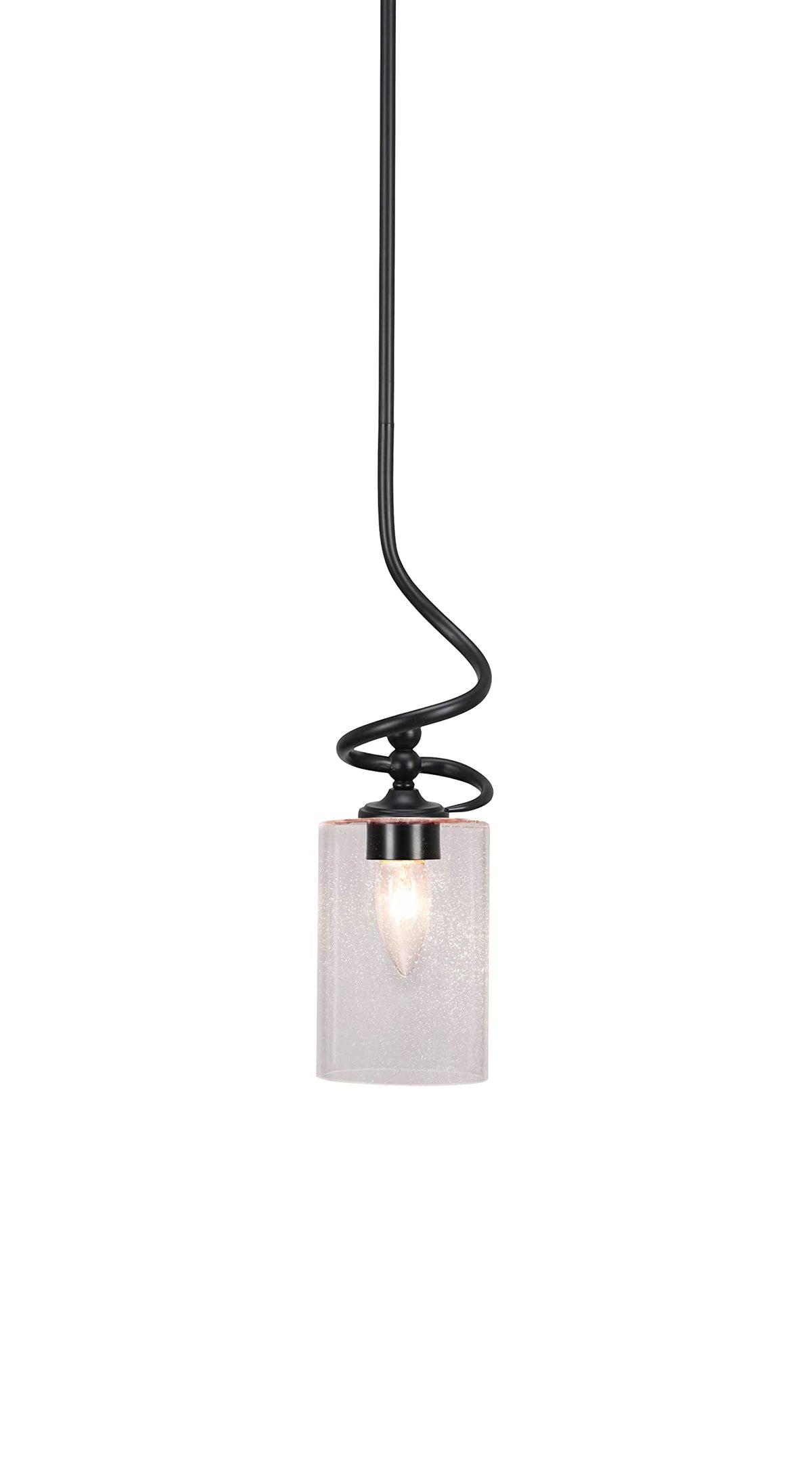Capri 1 Light Mini Pendant in Matte Black (901-MB-300)
