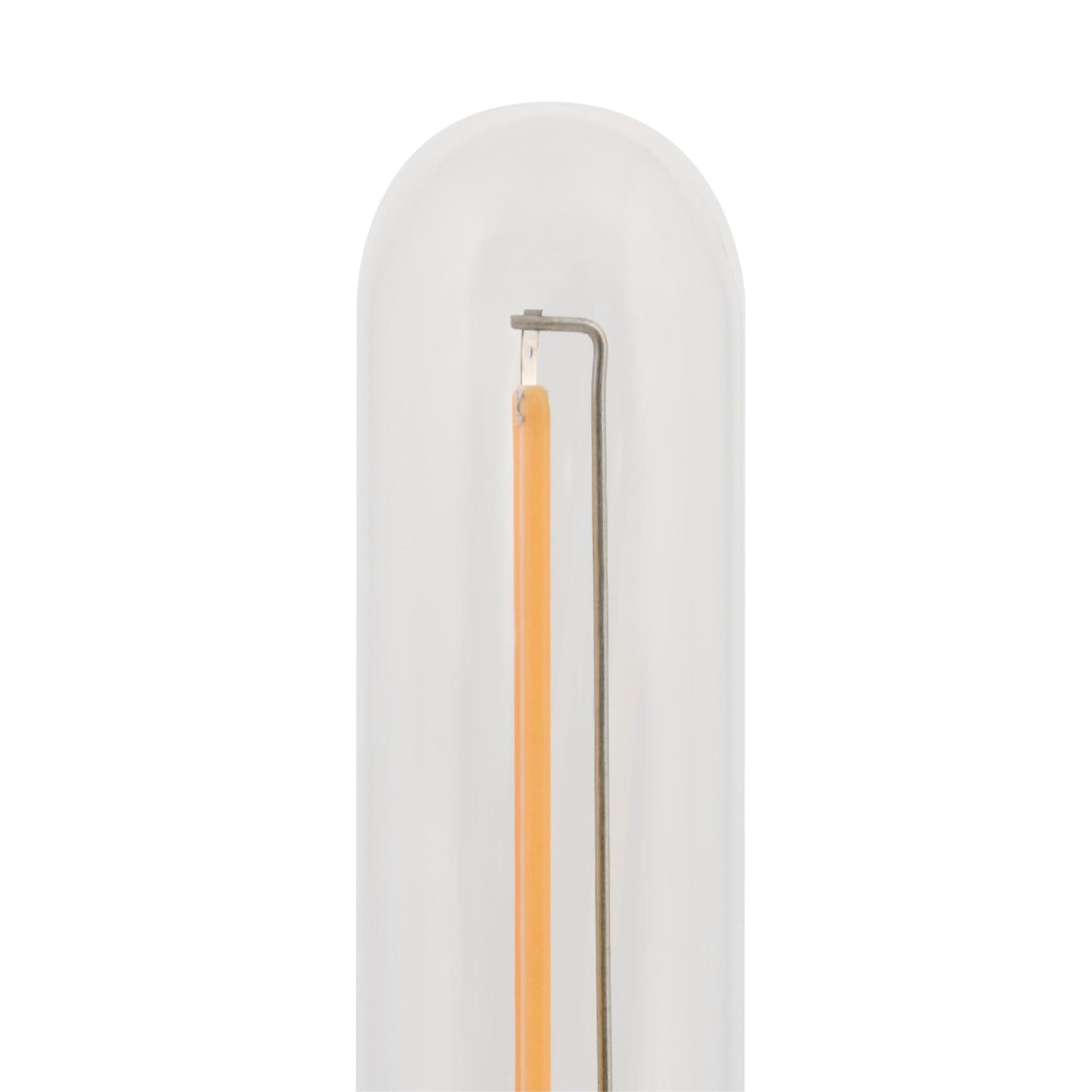 Westinghouse 5194120 3.5 Watt (40 Watt Equivalent) T6.5 Dimmable Clear Filament Led Light Bulb, Intermediate Base, 6 Pack