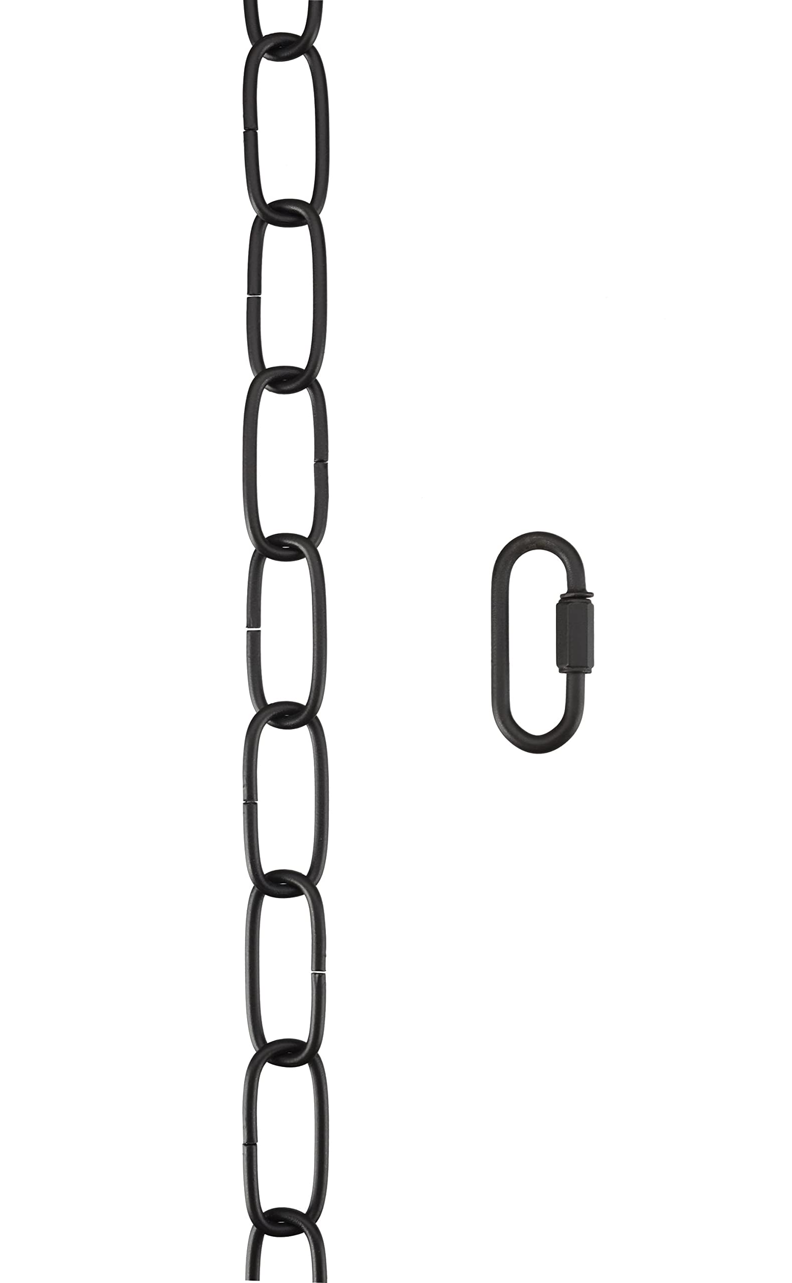 Aspen Creative 21111-51,Steel 3 Feet Heavy Duty Chain & Quick Link Connector for Hanging Up Maximum Weight 40 Pounds-Lighting Fi