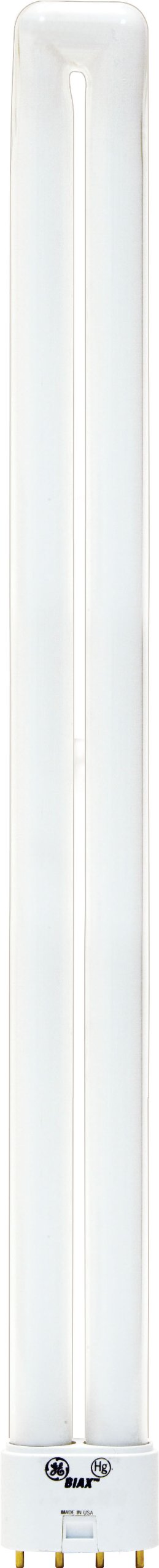 GE CFL Tube Light Bulb, T21 40W, 2G11 4-Pin Base, Warm White (3000K), 10-Pack