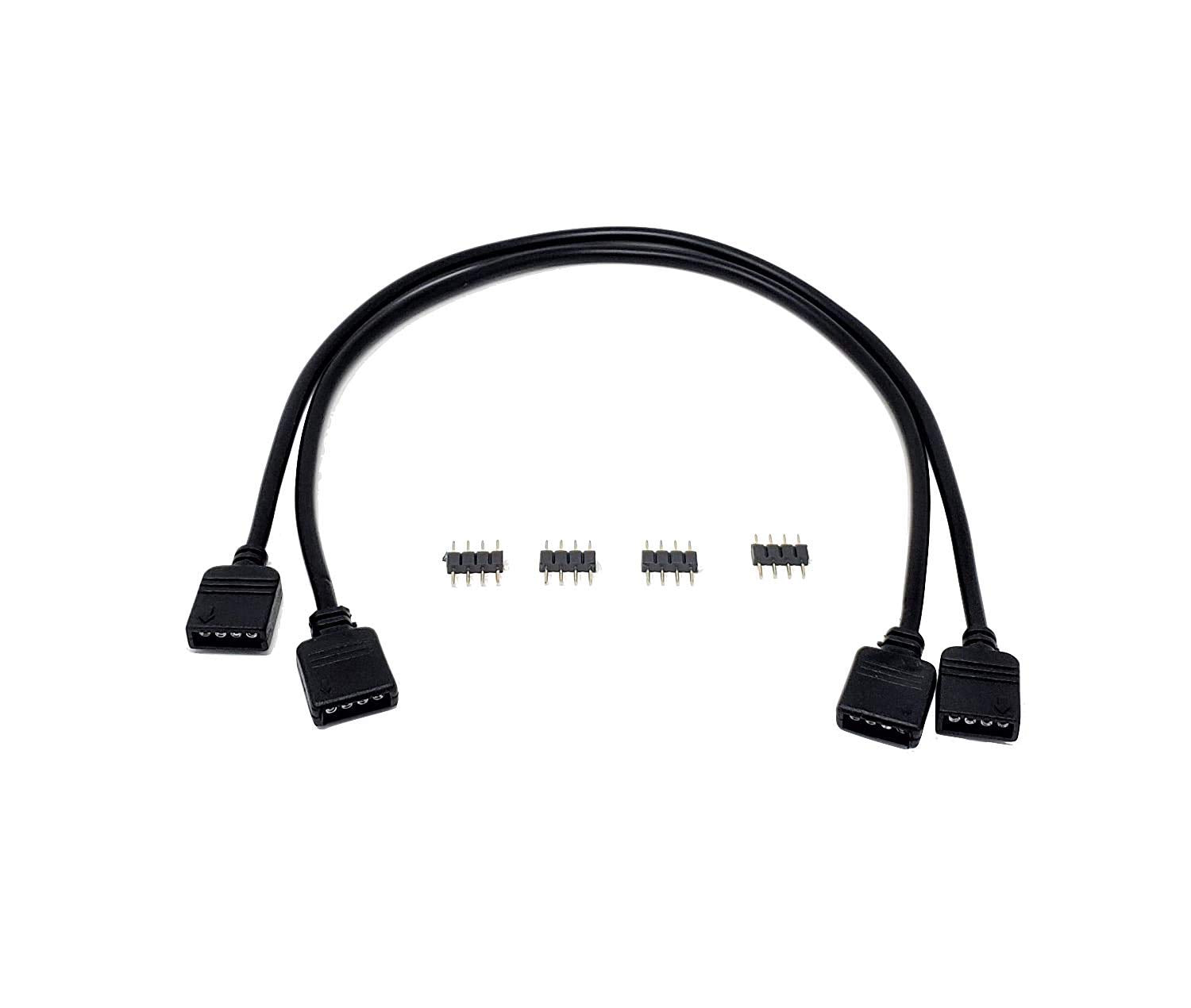 Micro Connectors Rgb Extension 50 Cm Cable/ 2-Pack (F04-Rgb0150-2P)