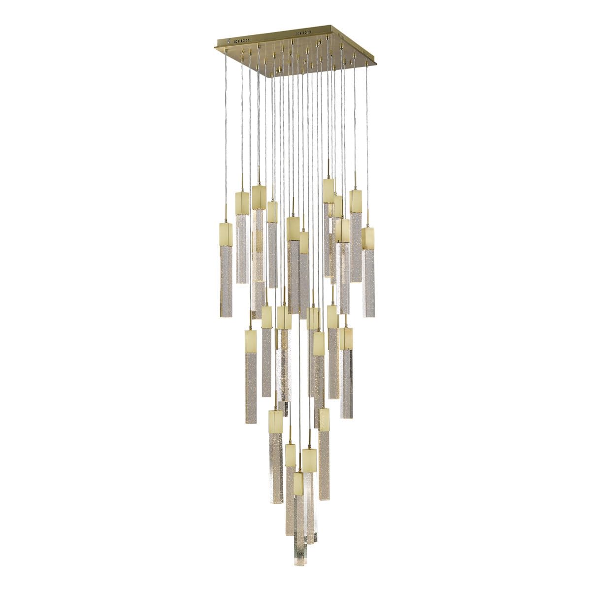 Avenue Lighting HF1904-25-GL-BB Glacier Avenue Collection Flush Mount Pendants