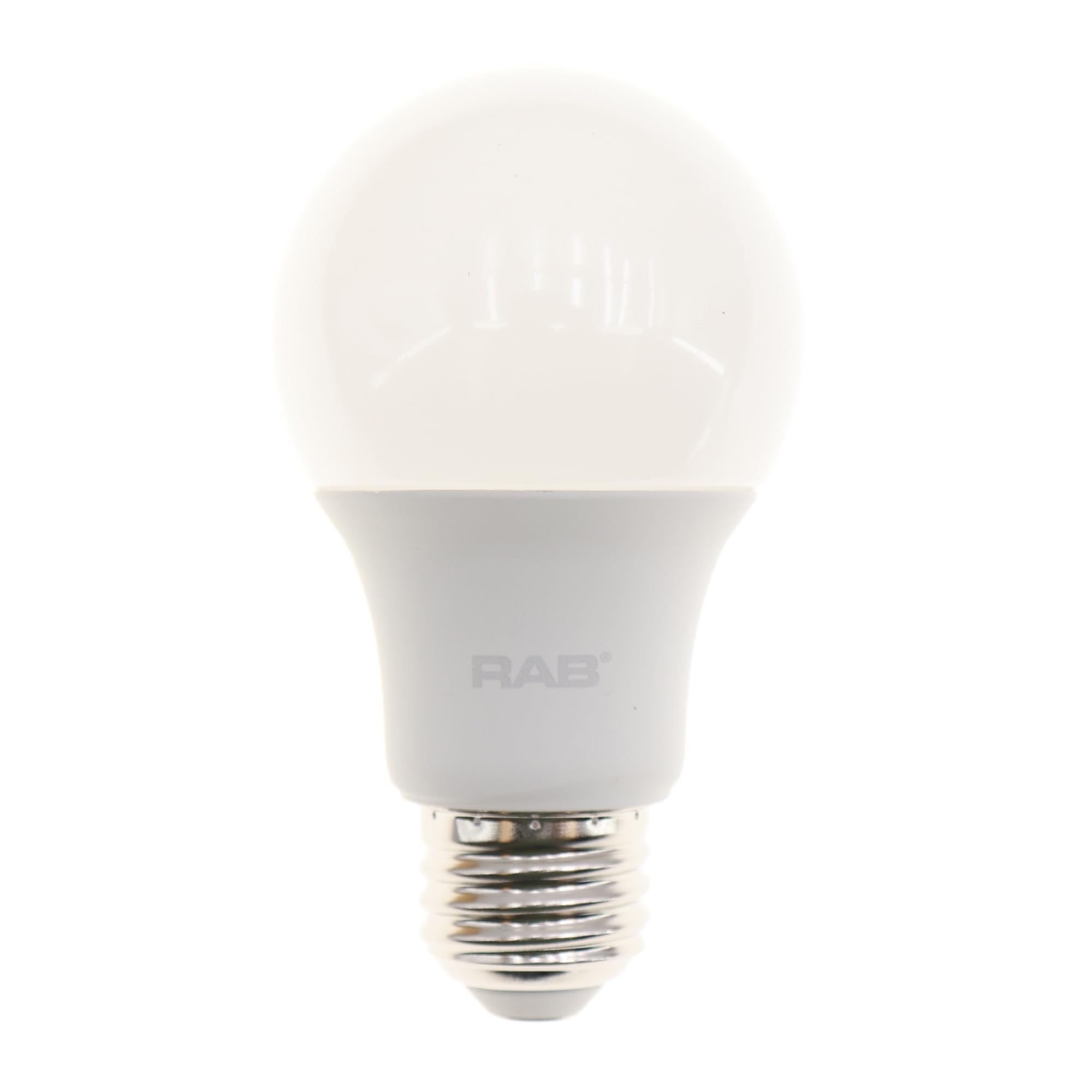 Rab Lighting A19-5-E26-830-Dim Led Bulb A19 5.7W 40Eq 460Lm E26 Cri80 3000K Dim, 0Kdim