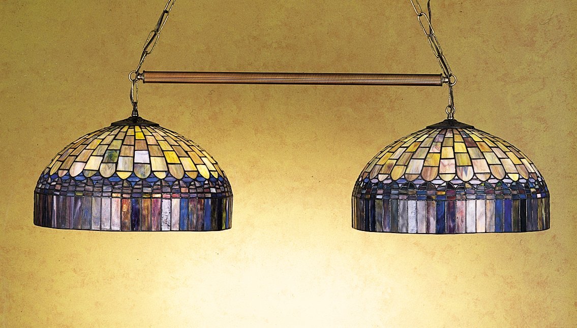 Meyda Tiffany Lighting Pendant 42in Length Metal Bronze/Dark Model 28515