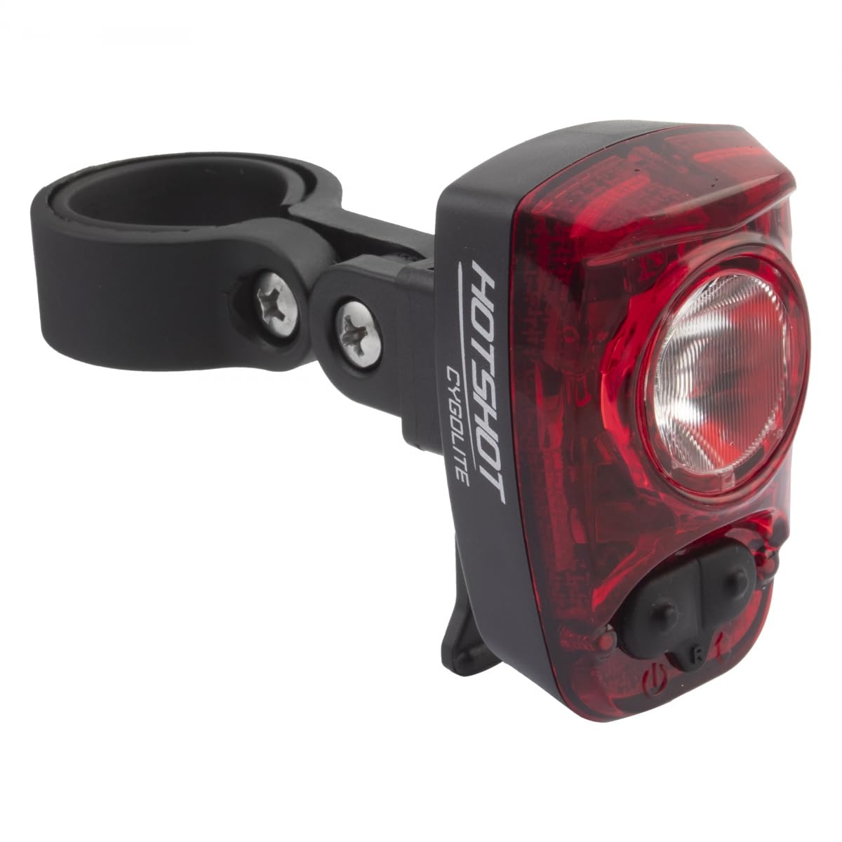 Cygolite Hotshot 180 Lumen Bicycle Taillight - 7 Night & Daytime Modes- User Adjustable Flash Speeds- Compact Design- IP64 Water