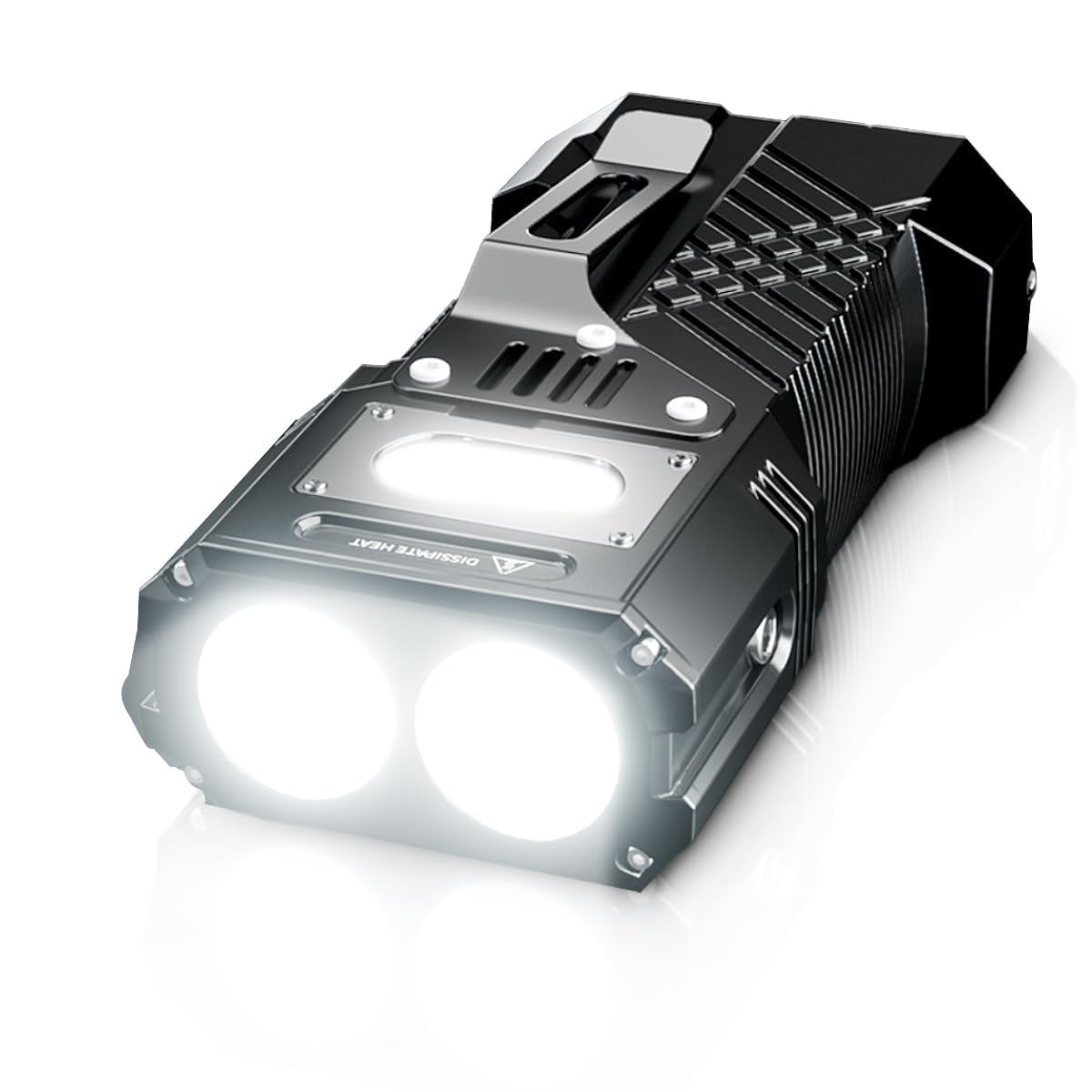 WARSUN X609 Robotic Flashlight, Super Bright 3000 Lumens, Flashlight High Lumens, Rechargeable Led Flashlight, Flash Light 7 Mod