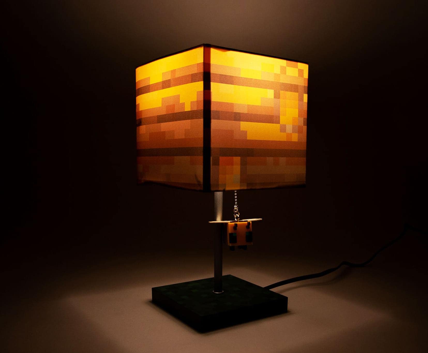 Minecraft 3D Bee Nest Desk Lamp | LED Mood Light | One Size | Plastic | Model RBF-16698-C | Perfect for Kids Room & Playroom Decor