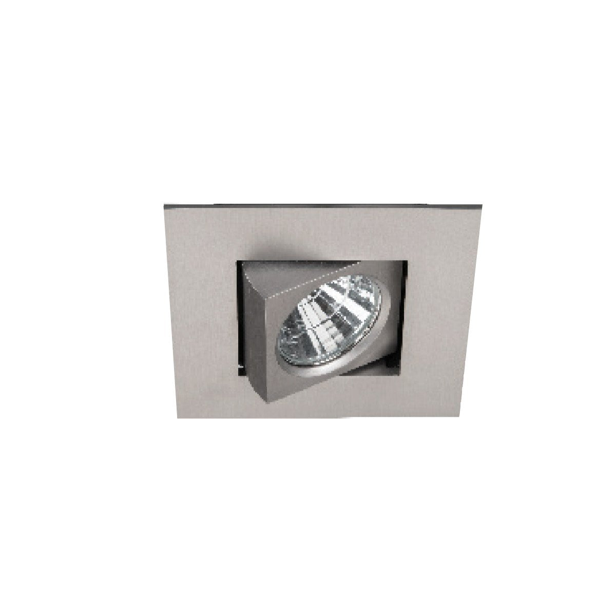 WAC Lighting Oculux R2BSA-N930-BN 2 LED Square Adjustable Trim Engine and Universal Housing Finish 90+CRI and 3000K, Narrow Beam