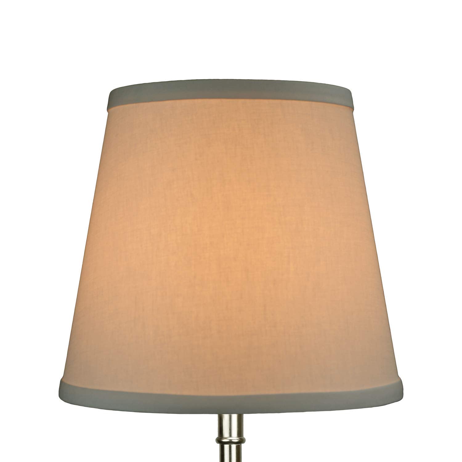 Fenchelshades.Com 7&quot; Top Diameter X 10&quot; Bottom Diameter 9&quot; Slant Height Lampshade Usa Made (Ivory)