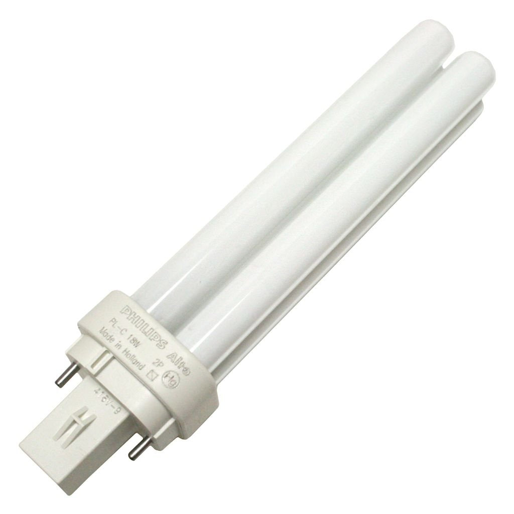 Philips 383190 Pl-C18W/41/Alto Cool White Double Tube 2 Pin Base Compact Fluorescent Bulb
