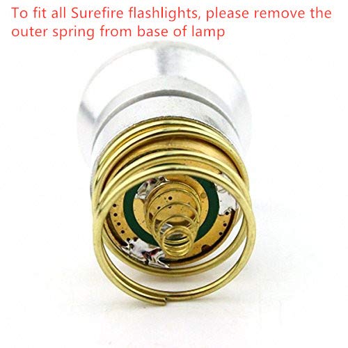 Bestsun Ultra Bright Flashlights Xm-L2 Led Bulb Single Mode 1200 Lumens Drop-In P60 Design Module Flashlight Replacement Bulb Re