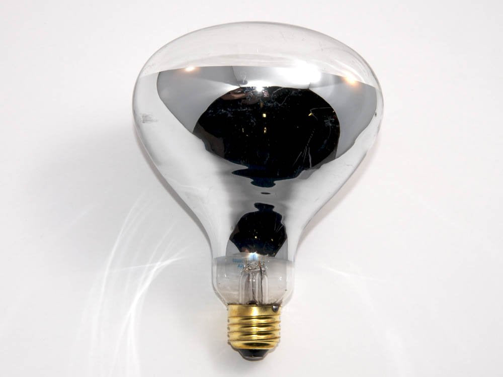 Westinghouse 375W 120V Br40 Clear Heat Lamp Reflector, E26 Base