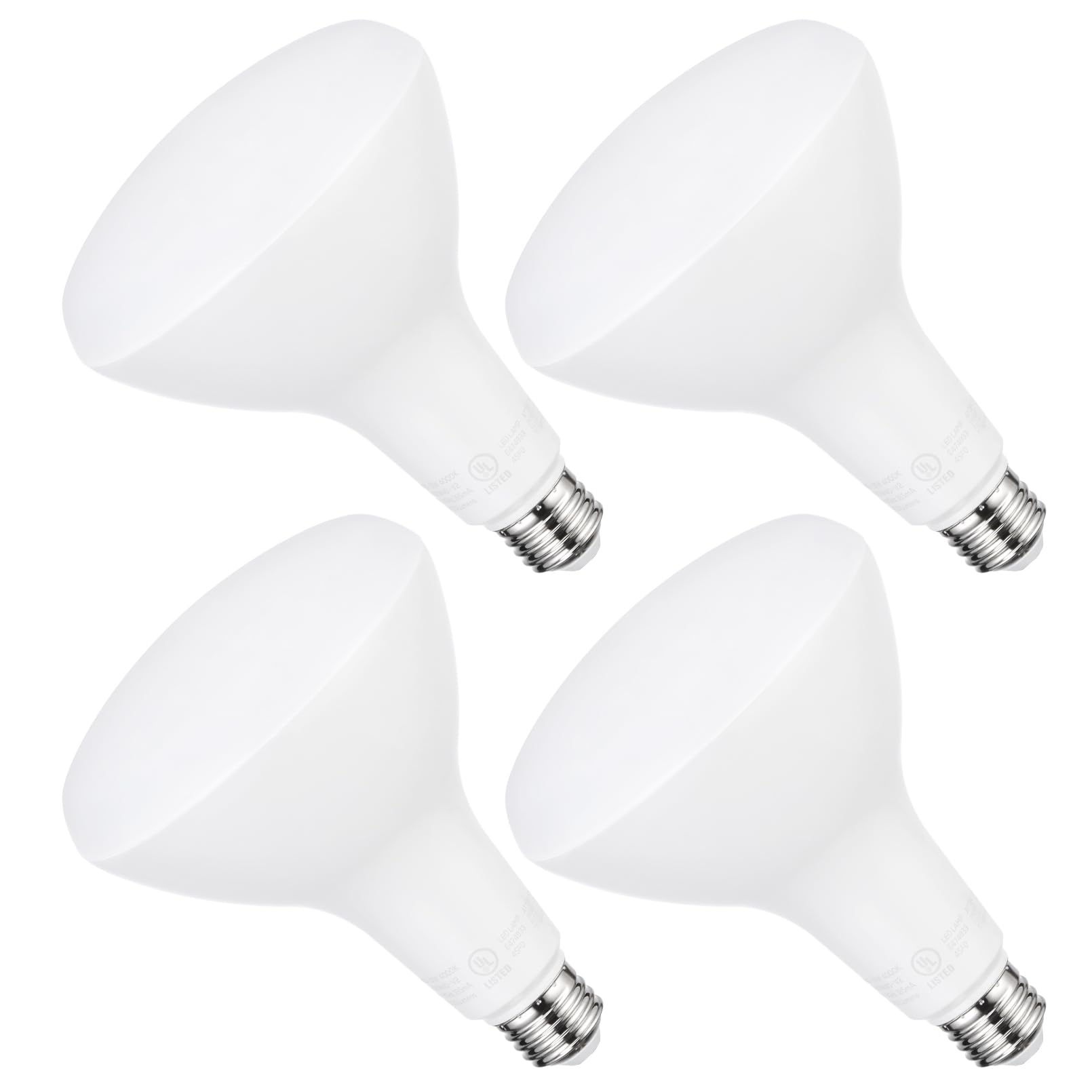 Torchstar Br40 Led Light Bulbs, Indoor Flood Light Bulbs, Dimmable, 4000K Cool White, 100W Equivalent 17W, 1400Lm, E26 Base, Rec