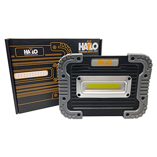 Boundery Big Block Portable LED COB Floodlight - Ultra Bright - 10 WATT - 500 Lumen, Water Resistant, Battery-Powered Work Light