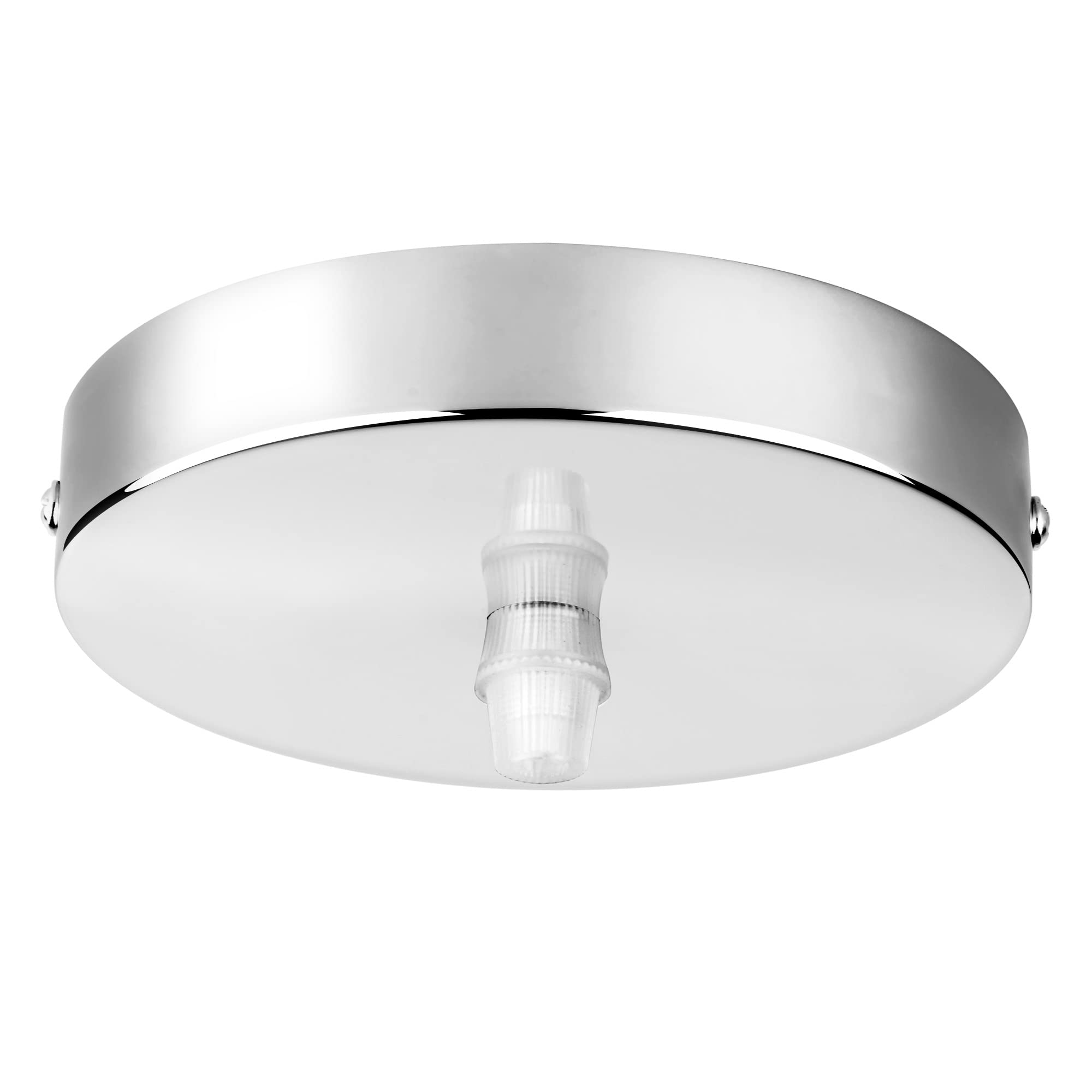 Arturesthome 4.7'' Silver Ceiling Canopy Light Kit Rewind Single Hole With Hardware,Ceiling Plate For Pendant Light Or Chandelie