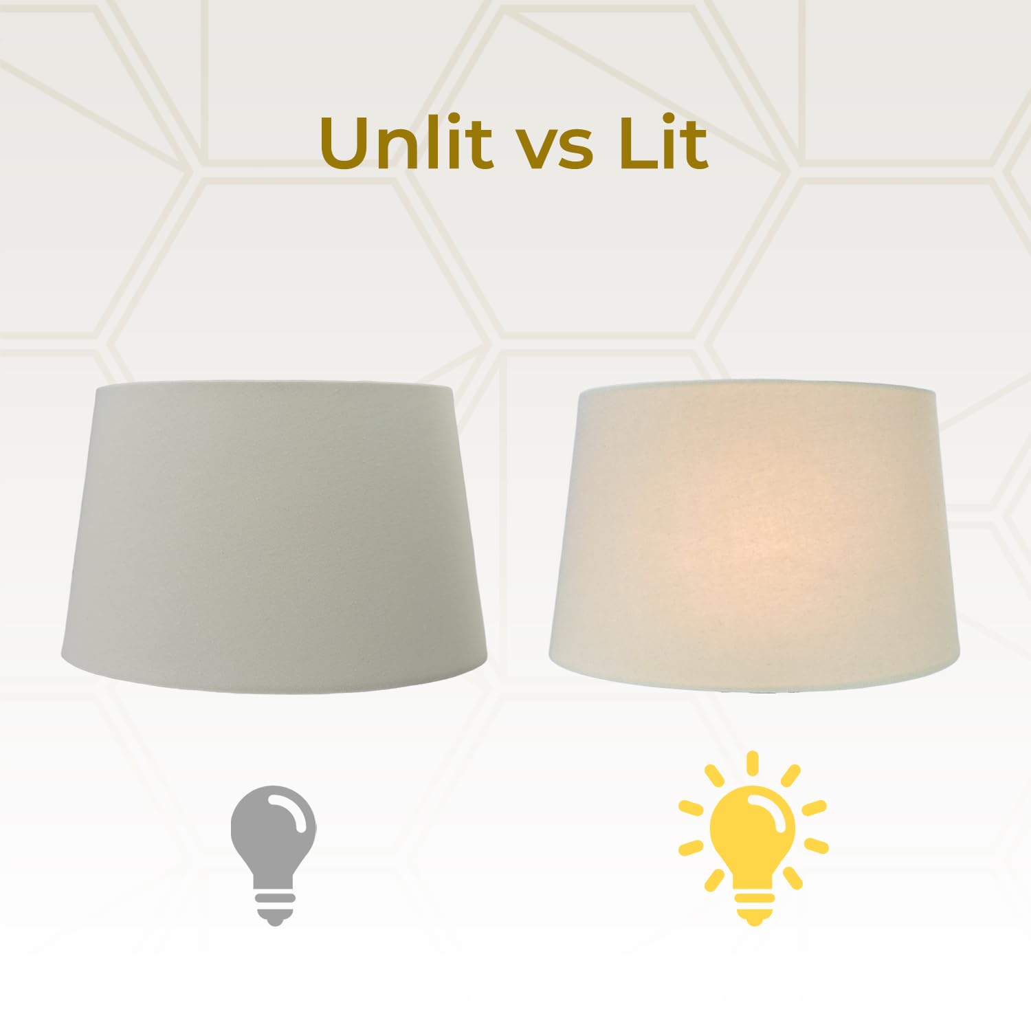 Royal Designs, Inc. Shallow Oval Hardback Lamp Shade, Hb-611-12Lneg, Linen Eggshell, (10 X 6) X (12 X 7.5) X 7