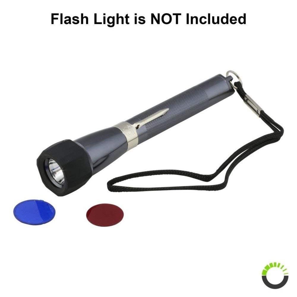 MagLite Mini AA Flashlight Accessory Pack - One Size, Synthetic Material, Multiple Colors (Red, Black, Blue, Gray, Pink, Silver)