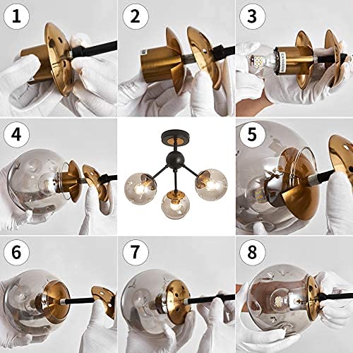 Szxykeji 3-Light Chandelier