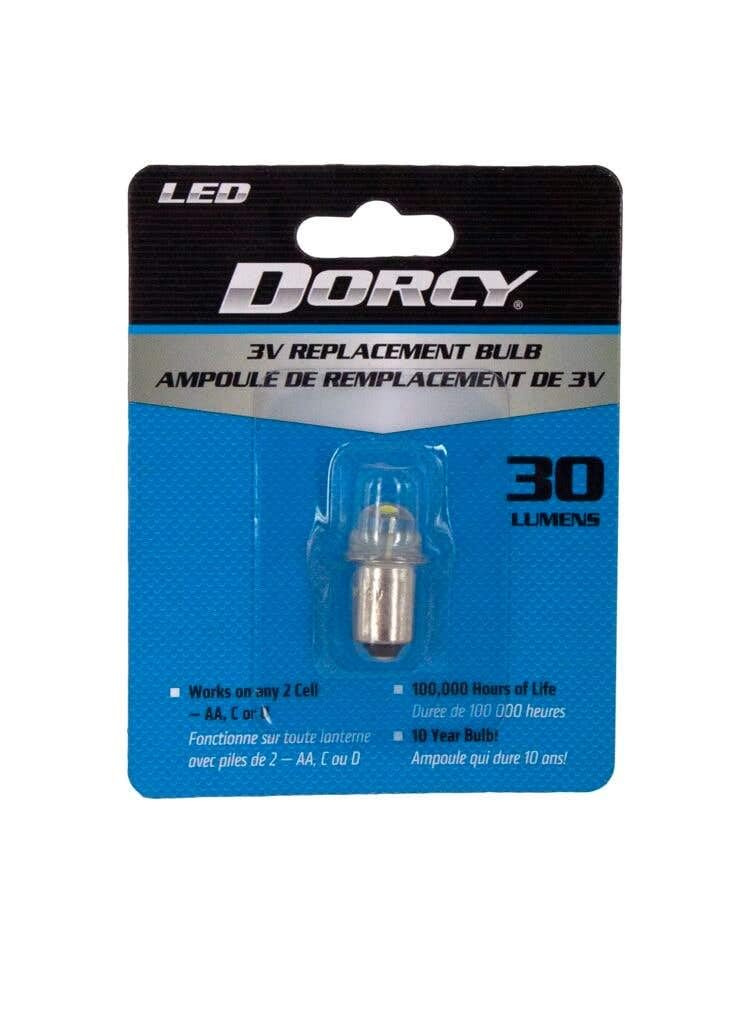 Dorcy 30-Lumen 3-Volt Led Replacement Bulb With 10-Year Lifespan, (41-1643)