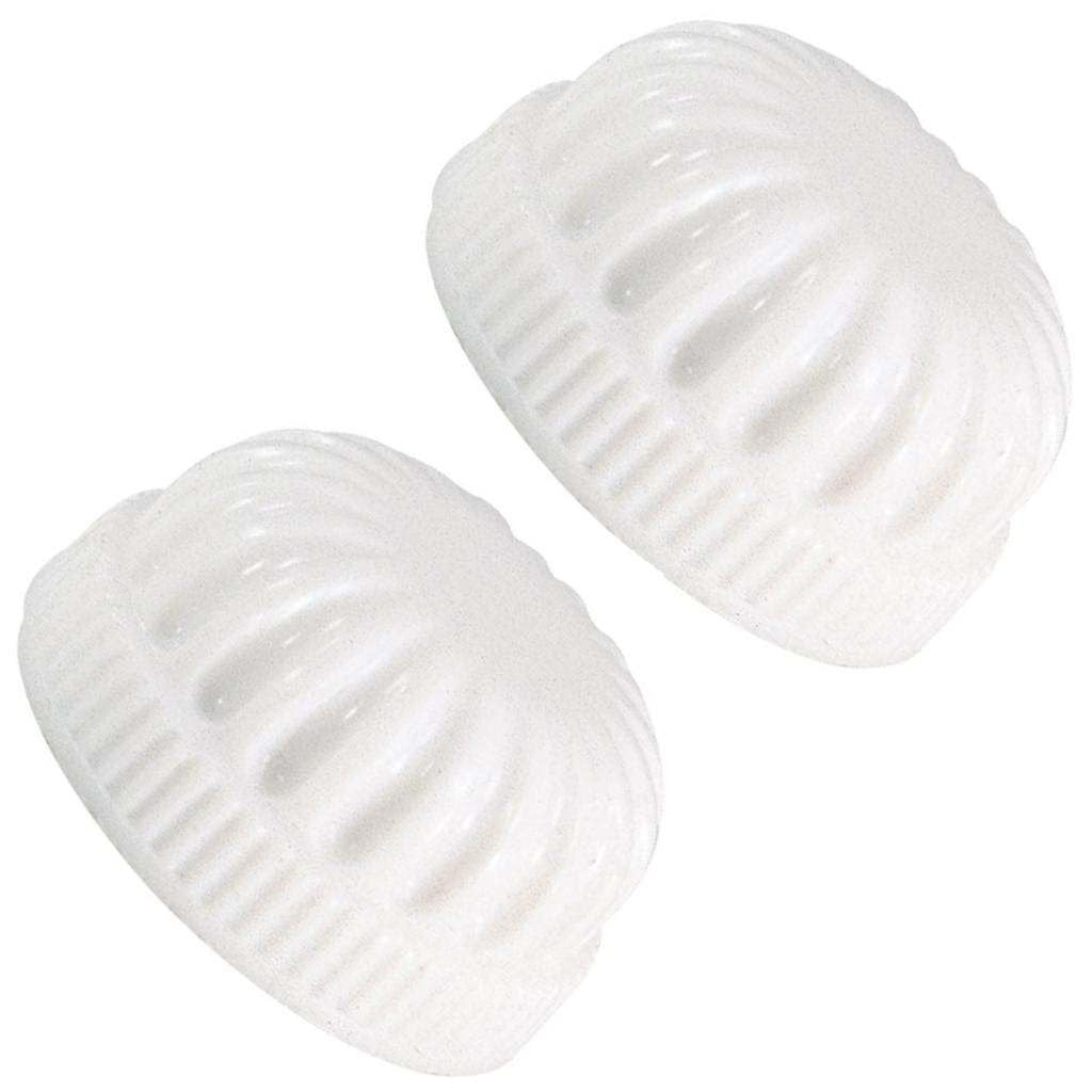 Westinghouse Light Fixture Lock Up Caps - White Copper Replacement Parts