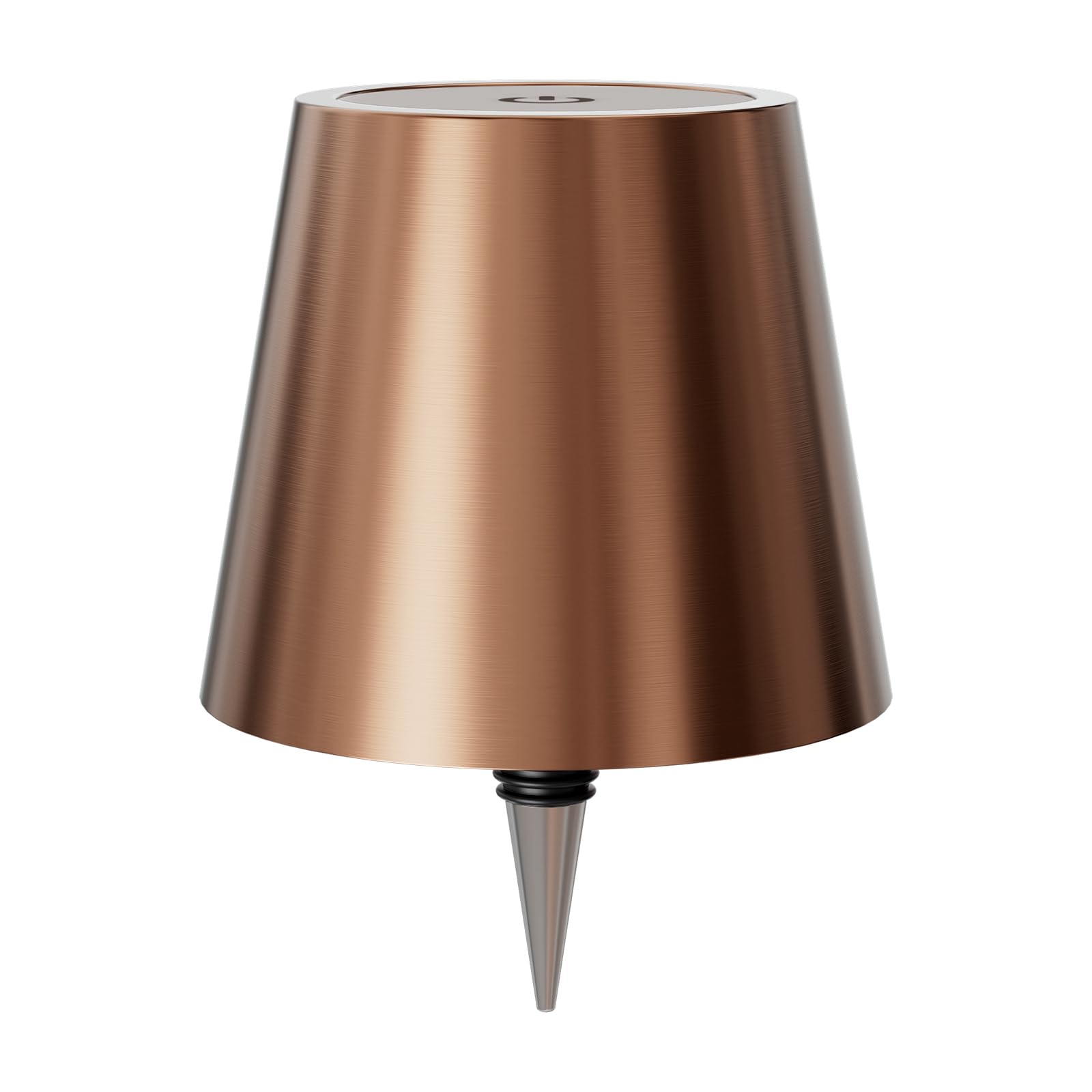nulmvic Wireless Bottle Lamp, Rechargeable LED Light, Stepless Dimming, Champagne Color, for Home and Bar Use