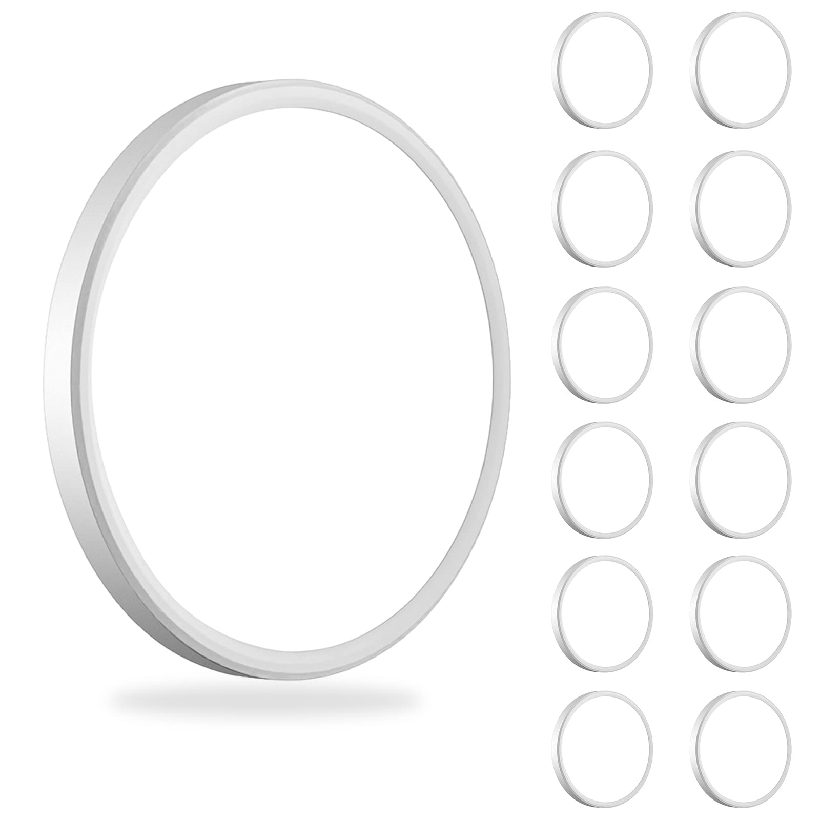 Wkoncldy 12Pack 3200Lm Led Flush Mount Ceiling Light, Super Slim 12 Inch Led Ceiling Light, 5000K Led Ceiling Light For Bedroom,