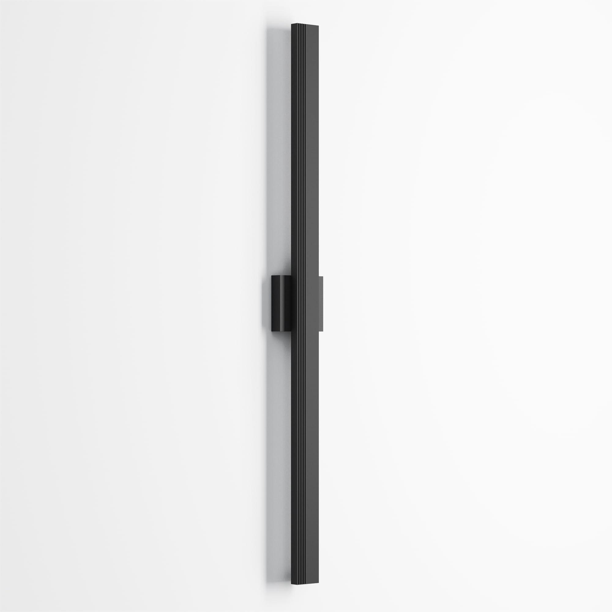 Lamqee 47.2 In Aluminum Long Outdoor Wall Light  3000K 3100Lm Integrated Led Waterproof Ip65  Linear Modern Exterior Lighting Fixtures Wall Mount Outside Sconce For House Porch Patio Garage Front Door