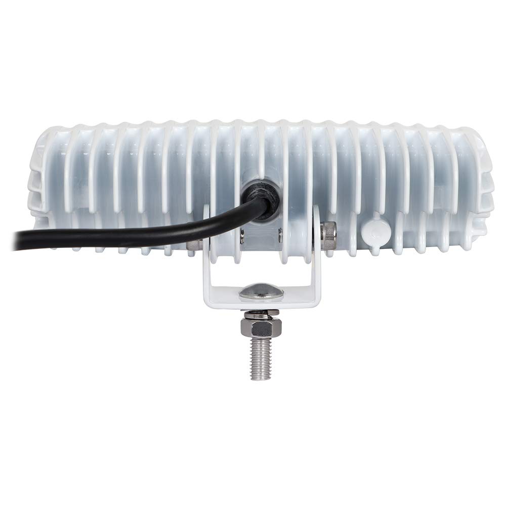 Exzeit Waterproof Led Boat Lights, 2 Pc 72W Deck/Dock Marine Lights 4000Lms 120°Flood Light, 6.3Inch, 12/24 V Led Light Bar