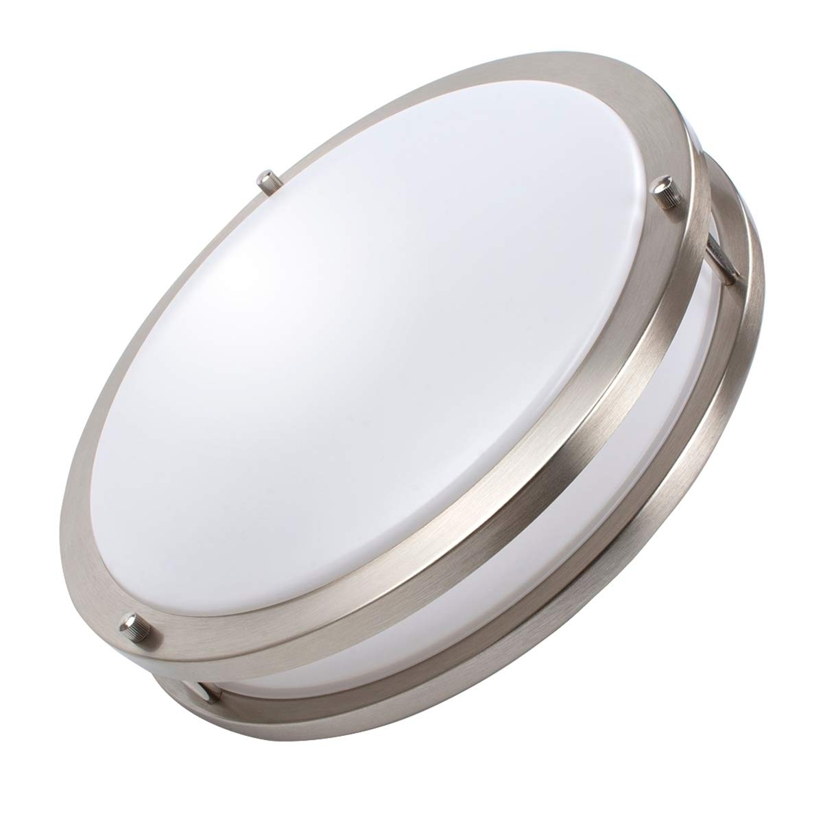 Drosbey 36W Dimmable Led Flush Mount Ceiling Light Fixture, Kitchen Light Fixtures, 13 Inch Ceiling Lights For Bedroom, Bathroom