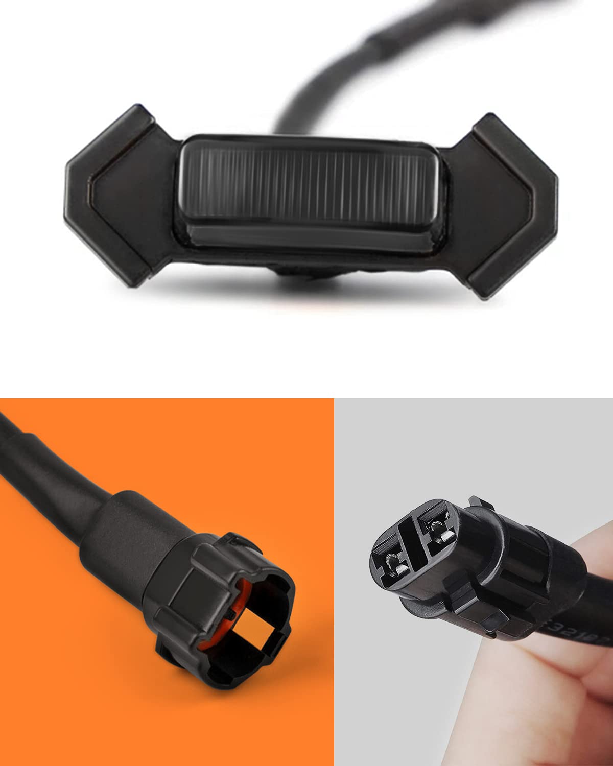 Oxilam Led Grille Lights 4 Pcs With Harness & Fuse Adaptor For Toyota Tacoma Trd Pro 2016-2023 Oem Front Grille, Black Shell Wit