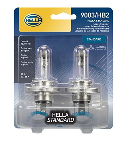 HELLA 9003TB Standard Halogen Bulbs, 12 V, 60/55W