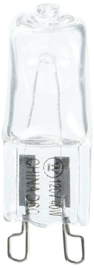 Westinghouse Halogen Light Bulb 40W T4 G9 Base Clear 2000 Hour 480 Lumen 120 Volt Model 0490100