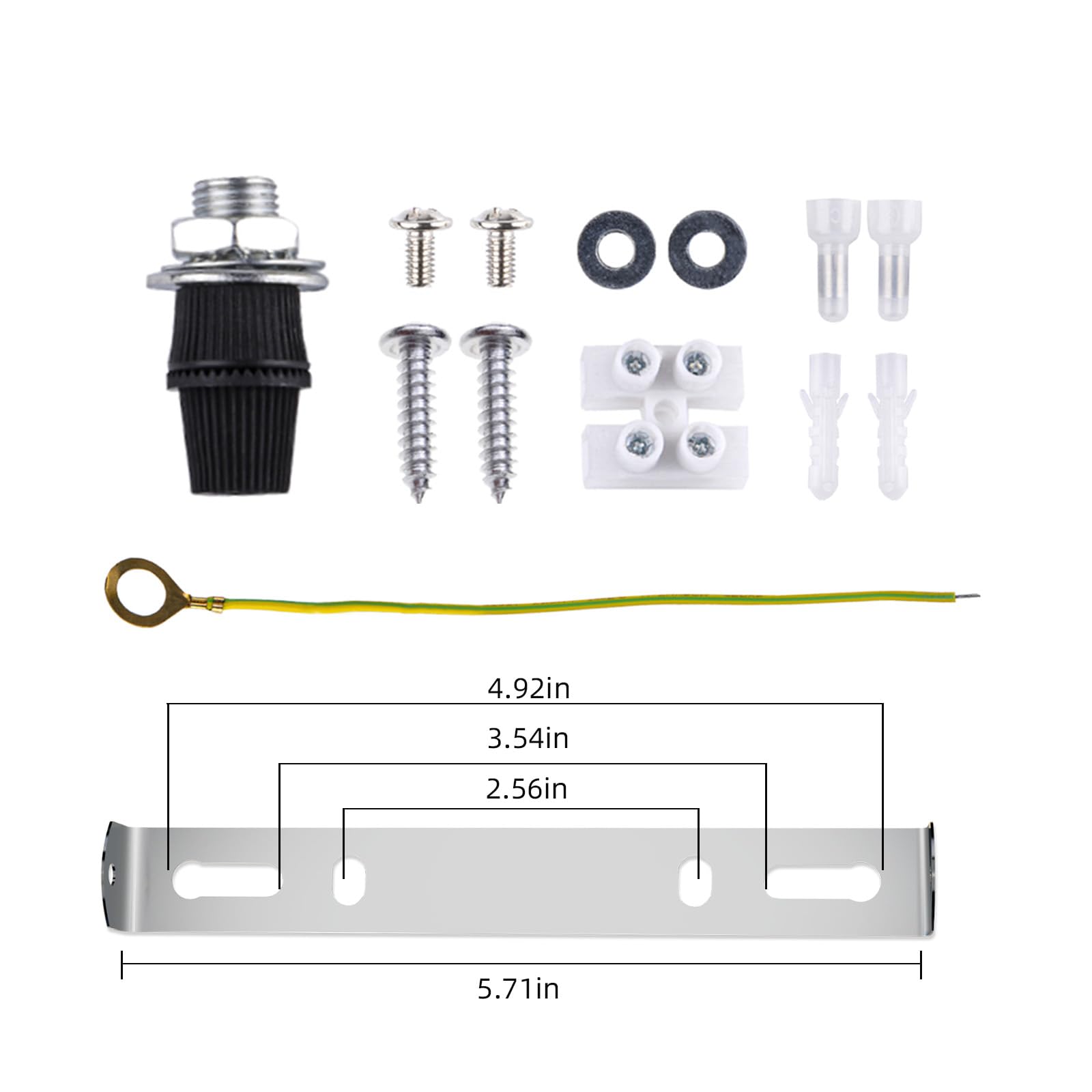 Arturesthome Black Industrial Rewind Ceiling Canopy Kit - 15Cm Pendant Light/Chandelier